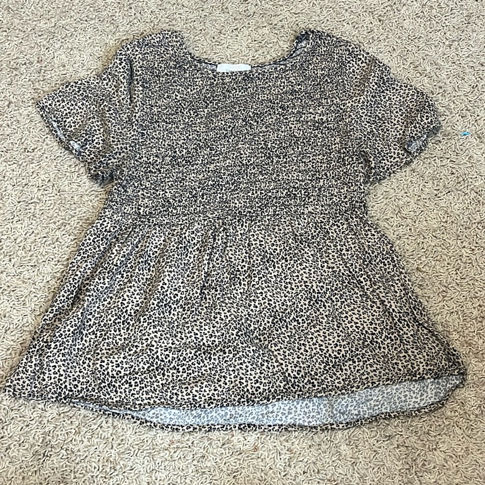 cheetah print top